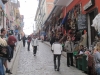 Pouliční stánky v turistické části La Pazu