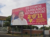 Managua - volební billboard
