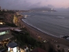 Lima: Pláž přilehlá k městským částem Miraflores a Barranco