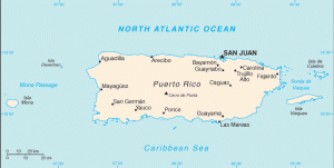 Mapa Portorika